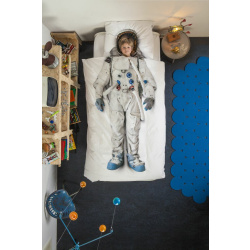 Snurk Baumwollbettwäsche Astronaut 135 x 200 cm+ 80...
