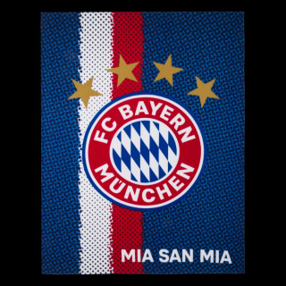 FC Bayern München Fleecedecke FAN 150x200 cm