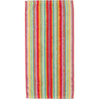 Cawö Lifestyle Streifen Duschtuch 70/140cm, Farbe multicolor