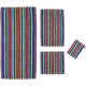 Cawö Lifestyle Streifen Saunatuch 70/180cm, Farbe multicolor