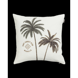GANT Palm Kissenhülle  Farbe Weiss 50x50cm