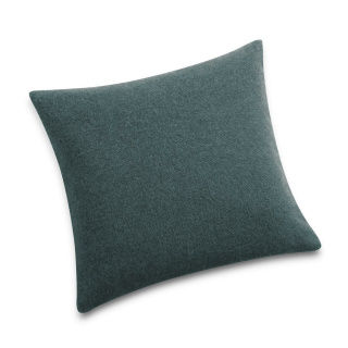 Biederlack  Cashmere-Cushion Kissenhülle  Kissen Farbe petrol Größe 40x40cm
