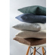 Biederlack  Cashmere-Cushion Kissenhülle  Kissen Farbe petrol Größe 40x40cm