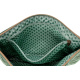 Pip Studio Cosmetic Flat Pouch Large Velvet Quilted Green 30x22x1cm AL