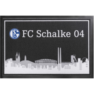 FC Schalke 04 Fussmatte Skyline 60 x 40 cm