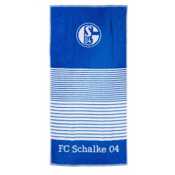 FC Schalke 04 Frottier Streifen königsblau