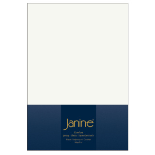 Janine ELASTIC Spannbetttuch.  150 X 200 ecru