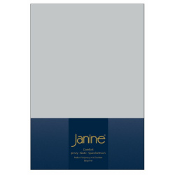 Janine ELASTIC Spannbetttuch.  150 X 200 silber