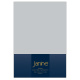 Janine ELASTIC Spannbetttuch.  150 X 200 silber