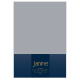 Janine ELASTIC Spannbetttuch.  150 X 200 platin