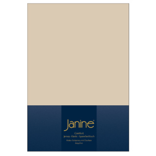 Janine ELASTIC Spannbetttuch.100 X 200 sand