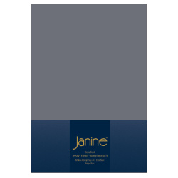 Janine ELASTIC Spannbetttuch.  150 X 200 opalgrau