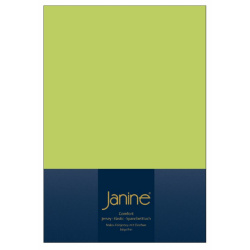 Janine ELASTIC Spannbetttuch - 200 X 200 apfelgrün