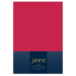 Janine ELASTIC Spannbetttuch - 200 X 200 rot