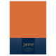 Janine ELASTIC Spannbetttuch - 200 X 200 rost-orange
