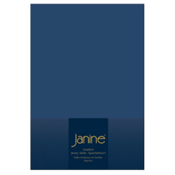 Janine ELASTIC Spannbetttuch.100 X 200 marine