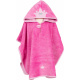 Badeponcho Superflausch, pink, 55x70
